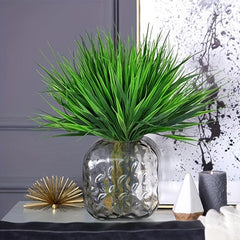 2pcs Realistic Artificial Grass for Outdoor Indoor Garden Window Boxes