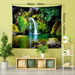 Landscape Pattern Home Tapestry Wall Hanging Beach Towel