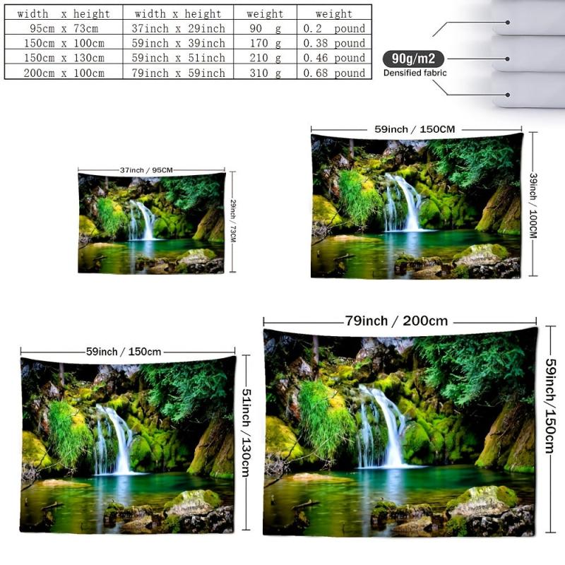 Landscape Pattern Home Tapestry Wall Hanging Beach Towel