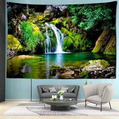 Landscape Pattern Home Tapestry Wall Hanging Beach Towel