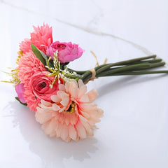 Artificial Floral Peonies Simulation Flower Bridal Bouquet DIY Craft