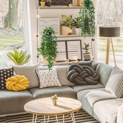Realistic Artificial Eucalyptus Vine with Pot Indoor/Outdoor Decor