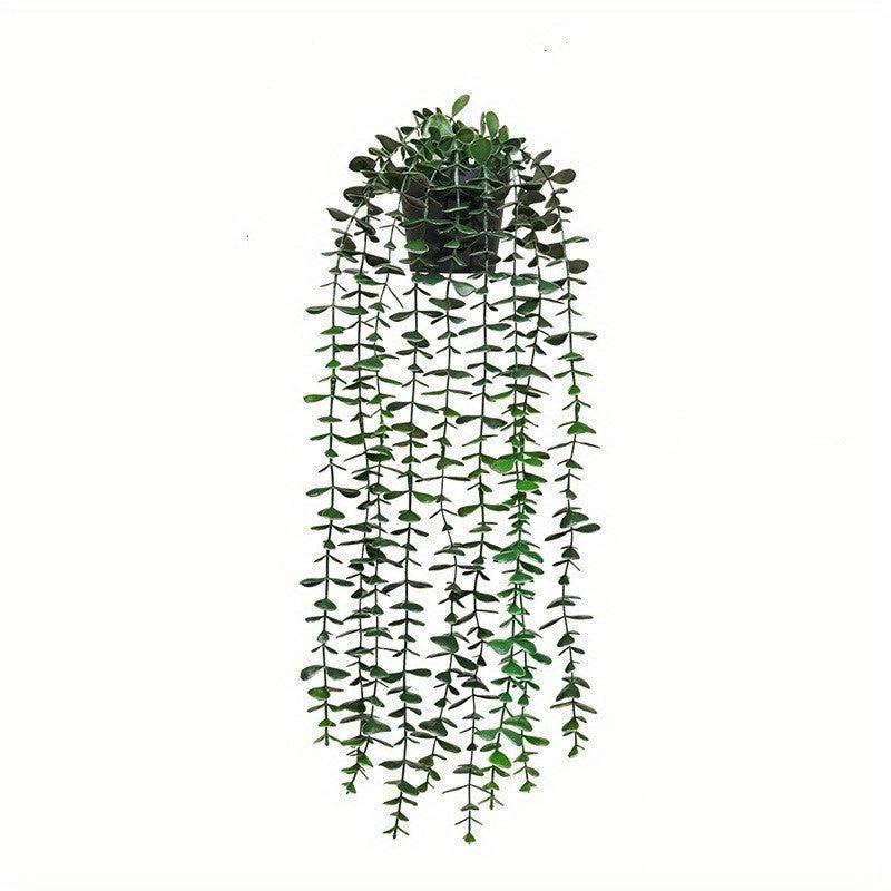Realistic Artificial Eucalyptus Vine with Pot Indoor/Outdoor Decor