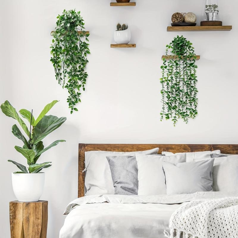 Realistic Artificial Eucalyptus Vine with Pot Indoor/Outdoor Decor