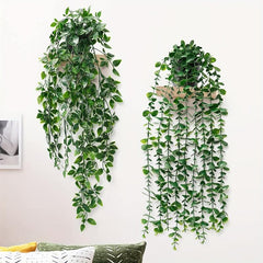 Realistic Artificial Eucalyptus Vine with Pot Indoor/Outdoor Decor