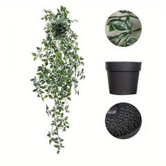 Realistic Artificial Eucalyptus Vine with Pot Indoor/Outdoor Decor