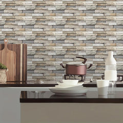 3D Wallpaper Tile Wall Sticker 21pcs Home Decor Living Rooms Bedrooms