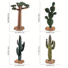 Tropical Plant Simulation Model Ornaments for Home Decoration