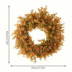 Outdoor Eucalyptus Wreath for Front Door - Spring and Summer Greenery