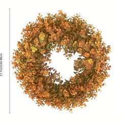 Outdoor Eucalyptus Wreath for Front Door - Spring and Summer Greenery
