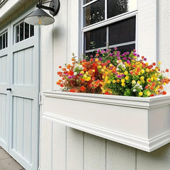 4 Fall Flowers No Fade Faux Autumn Plants for Home Garden Party