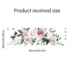 Flowers Wall Sticker Bedroom Living Room Home Wall Decoration
