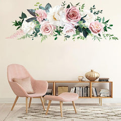 Flowers Wall Sticker Bedroom Living Room Home Wall Decoration