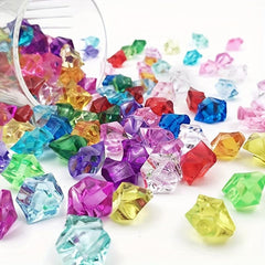 Simulated Ice Cubes Acrylic Vase Filling Home Decoration