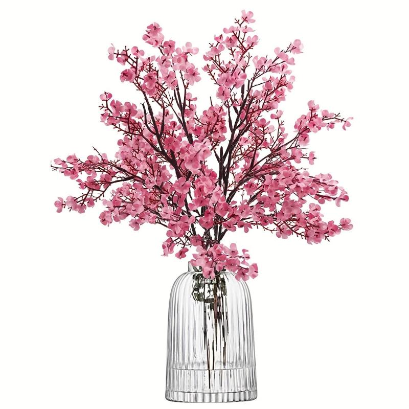 3pcs Realistic Baby's Breath Fabric Flowers for Home Decor and Weddings
