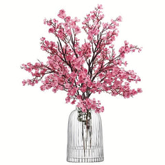 3pcs Realistic Baby's Breath Fabric Flowers for Home Decor and Weddings