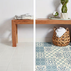 10pcs Non Slip Tile Stickers for Kitchen Bathroom Waterproof Self Adhesive