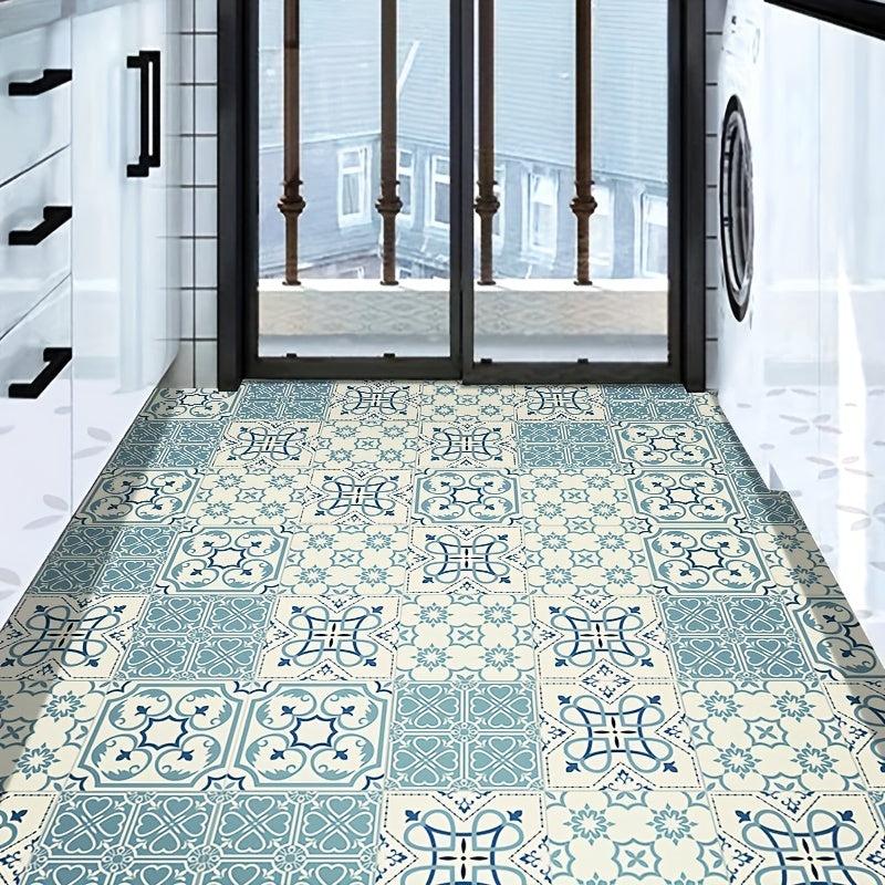 10pcs Non Slip Tile Stickers for Kitchen Bathroom Waterproof Self Adhesive