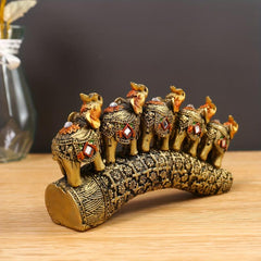 Creative Elephant Ornament for Living Room Wine Cabinet TV Cabinet