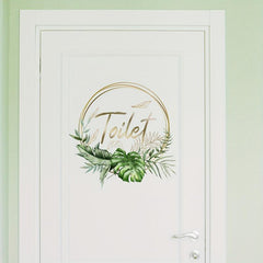 English Slogan Wall Sticker - Bathroom Decoration Self-adhesive