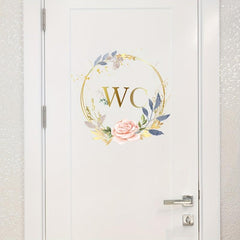 English Slogan Wall Sticker - Bathroom Decoration Self-adhesive