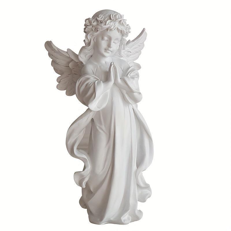 Solar Angel Garden Statue - Outdoor Decor for Mom, Grandma & Cemetery Memorials