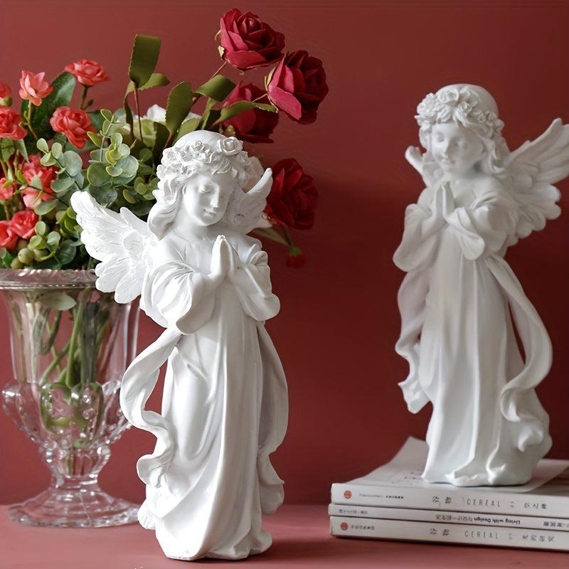 Solar Angel Garden Statue - Outdoor Decor for Mom, Grandma & Cemetery Memorials