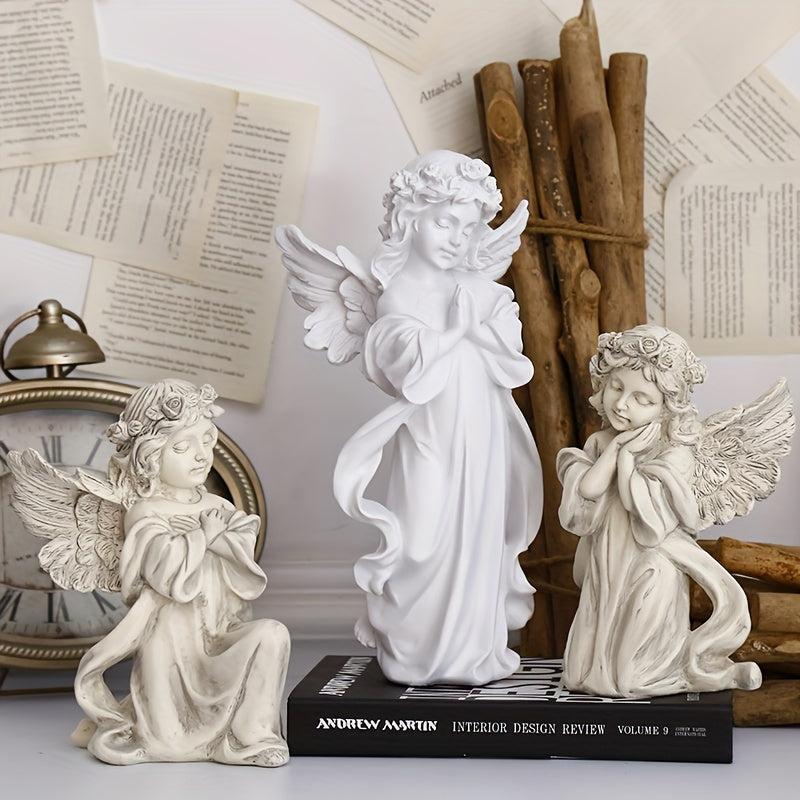 Solar Angel Garden Statue - Outdoor Decor for Mom, Grandma & Cemetery Memorials