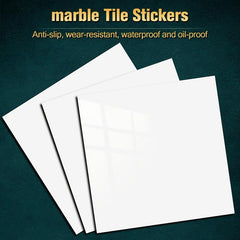 10pcs Kitchen Tile Stickers Peel And Stick Vinyl Wall Bathroom Decor