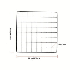 5pcs Decorative Wall Grid Wire Wall Grid Panel Picture Display