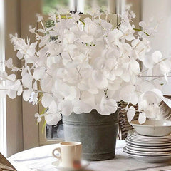 Artificial Eucalyptus Faux Plant Realistic Simulation DIY Craft Bridal Bouquet