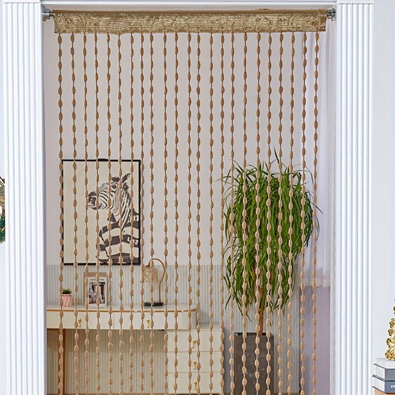 Large Door Bead Curtain Tassel Hanging Room Partition