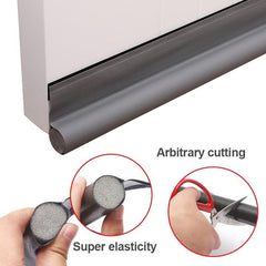 5pcs Anti-friction Leather Door Bottom Sealing Strips Windproof Soundproof