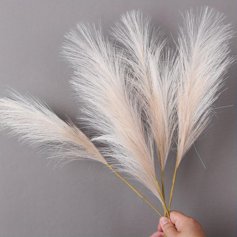Faux Pampas Grass Decor Artificial Feather Flowers Wedding Party Decor