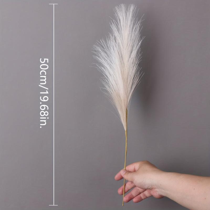Faux Pampas Grass Decor Artificial Feather Flowers Wedding Party Decor