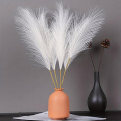 Faux Pampas Grass Decor Artificial Feather Flowers Wedding Party Decor