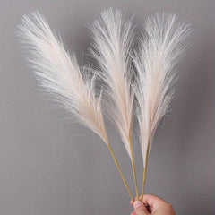 Faux Pampas Grass Decor Artificial Feather Flowers Wedding Party Decor