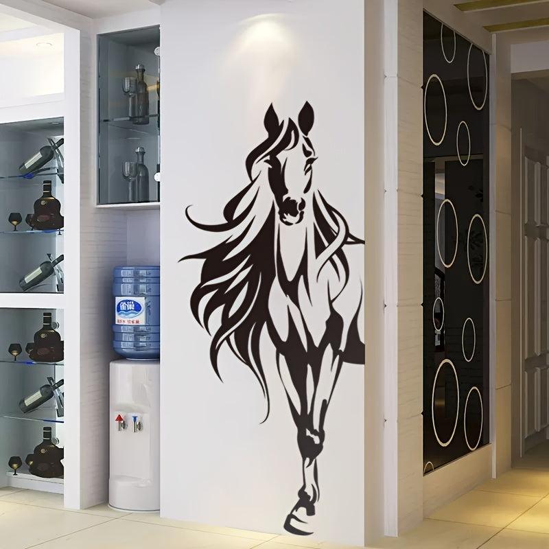 Personality Literary And Horse Wall Sticker Room Decor