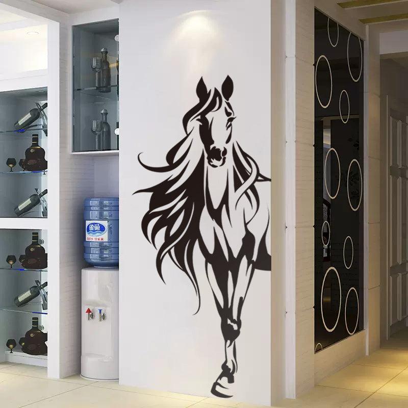 Personality Literary And Horse Wall Sticker Room Decor