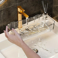 Wall Mounted Bathroom Storage Rack Shower Caddy Shelf