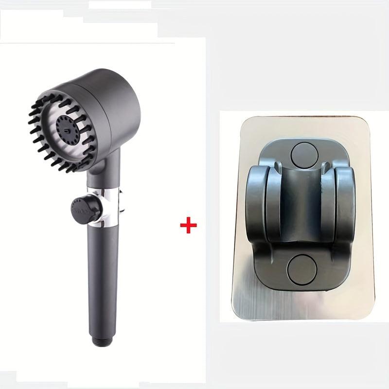 2pcs High Pressure Handheld Shower Head with 3 Modes for Bathroom