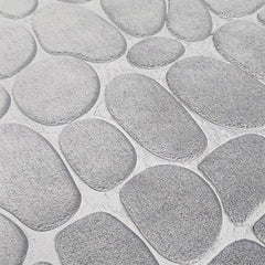 Anti Slip Flannel Bath Rug with U Shape for Comfortable Bathing