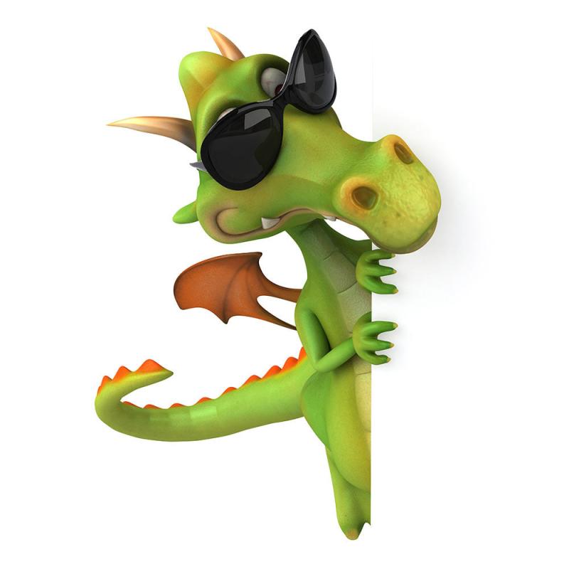 Dinosaur Toilet Stickers Funny Sunglasses Wall Decor