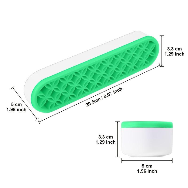 Silicone Makeup Brush Holder Organizer Multipurpose Nail Brush Organizer