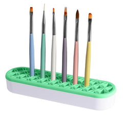 Silicone Makeup Brush Holder Organizer Multipurpose Nail Brush Organizer
