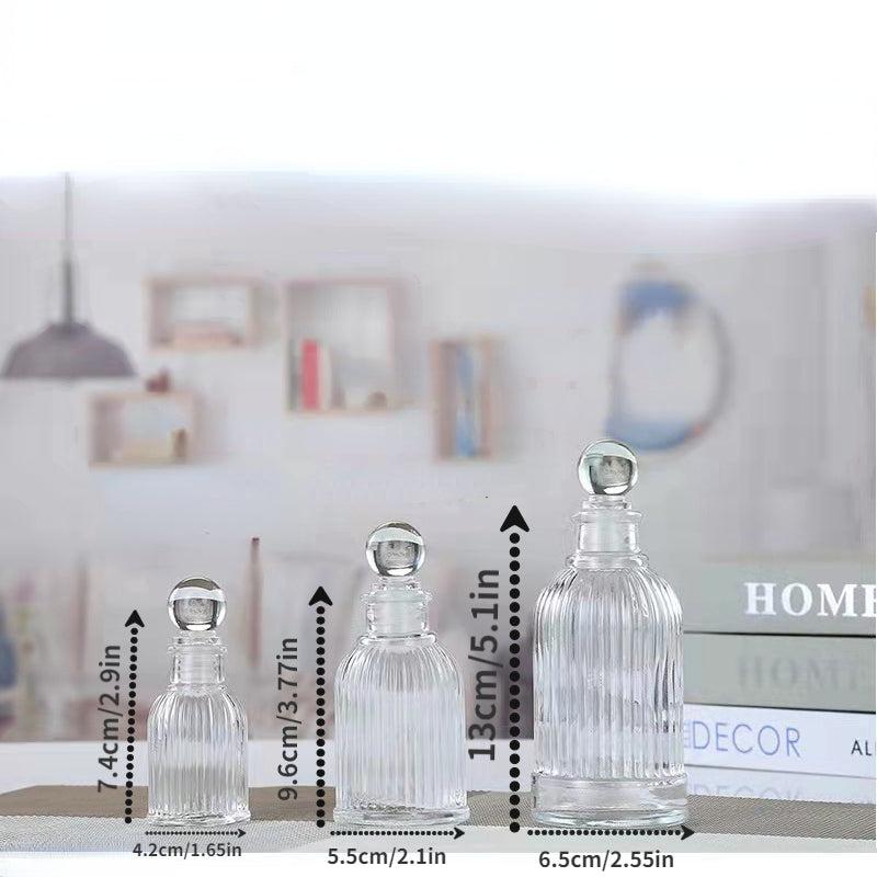 1pc Aromatherapy Glass Bottle Empty Essential Oils Diffuser Bottles