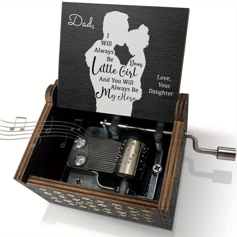 Sunflower Engraved Music Box You Are My Sunshine from Mom to Daughter