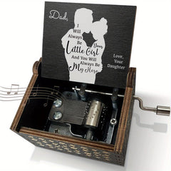 Sunflower Engraved Music Box You Are My Sunshine from Mom to Daughter