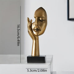 Modern Abstract Thinker Statue Home Decor Collectible Figurine