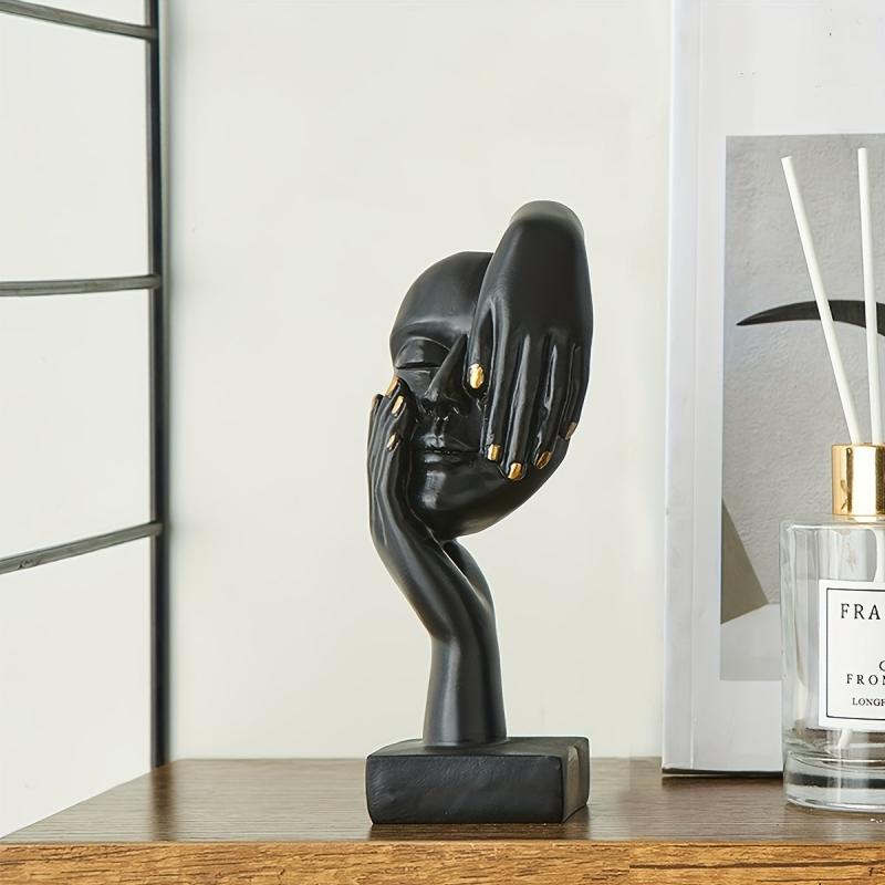 Modern Abstract Thinker Statue Home Decor Collectible Figurine